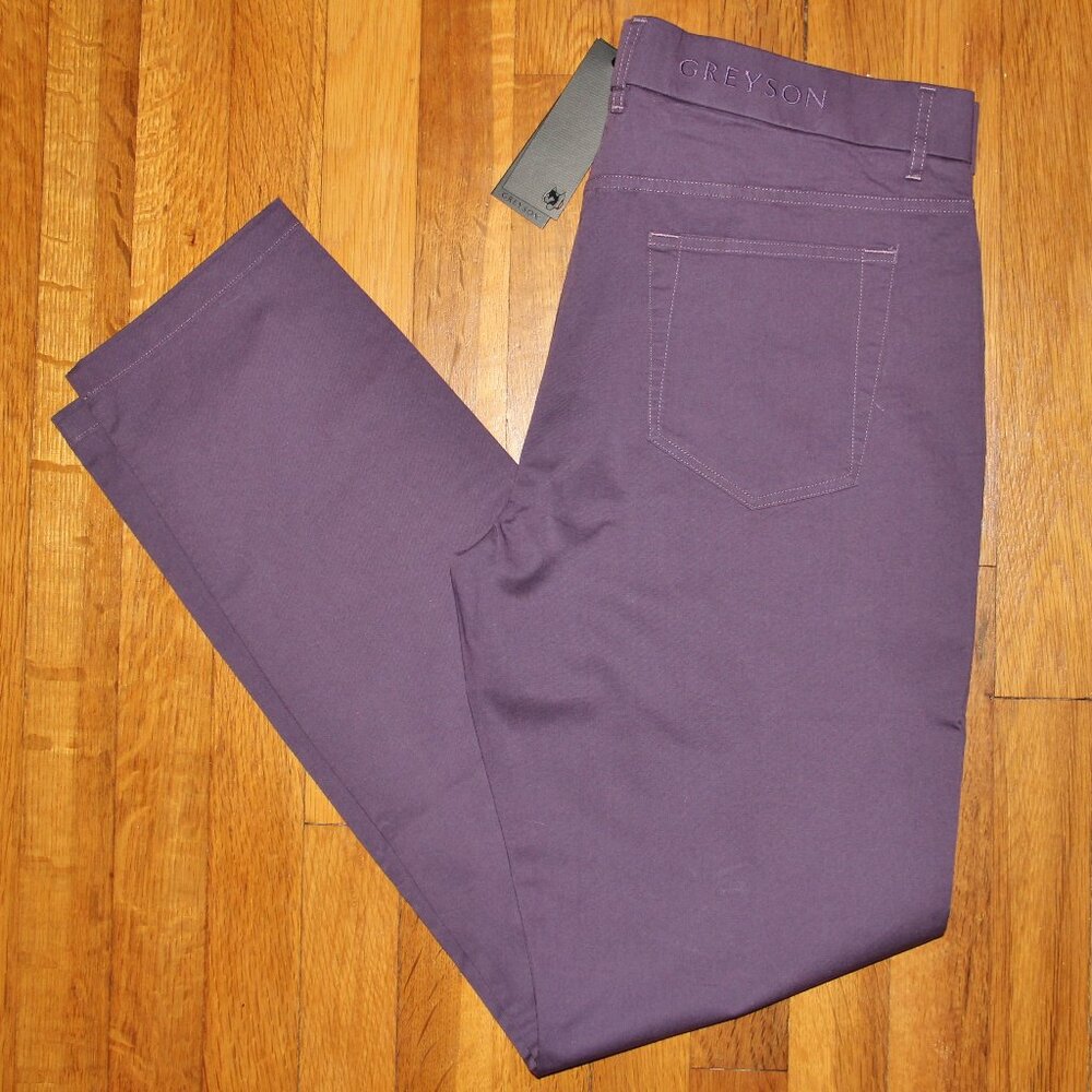 Greyson Amagansett 5 Pocket Golf Trousers Mens 35 Nightshade